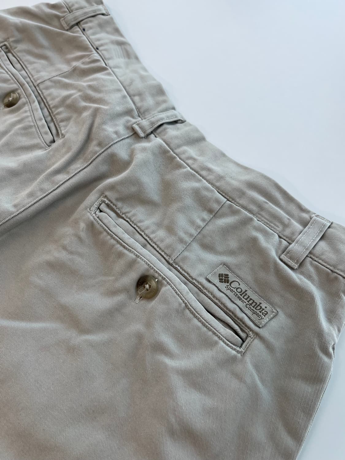 columbia beige cotton pants 상품이미지7