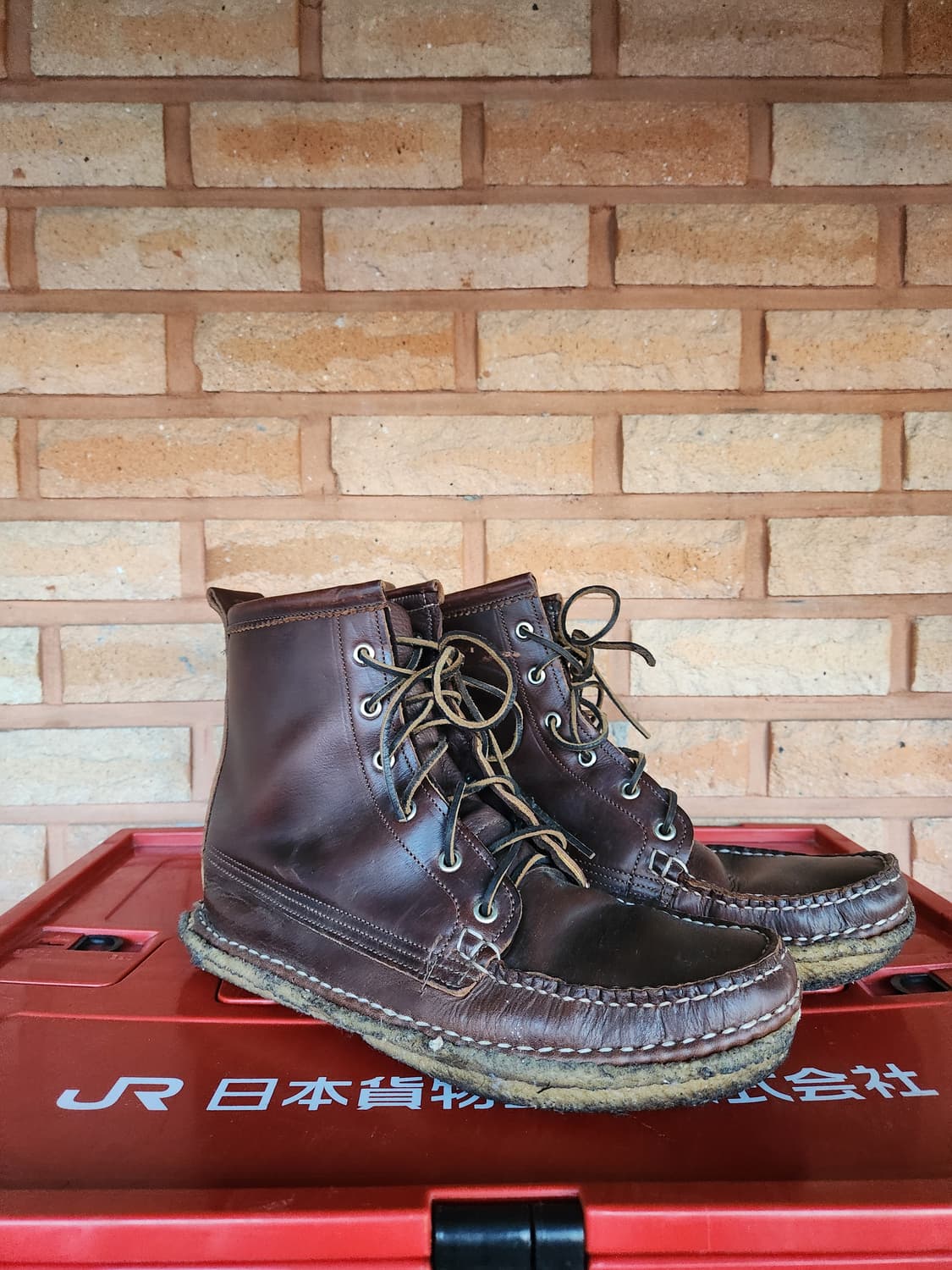 90s Quoddy 쿼디 캠프 부츠(USAmade) 상품이미지4