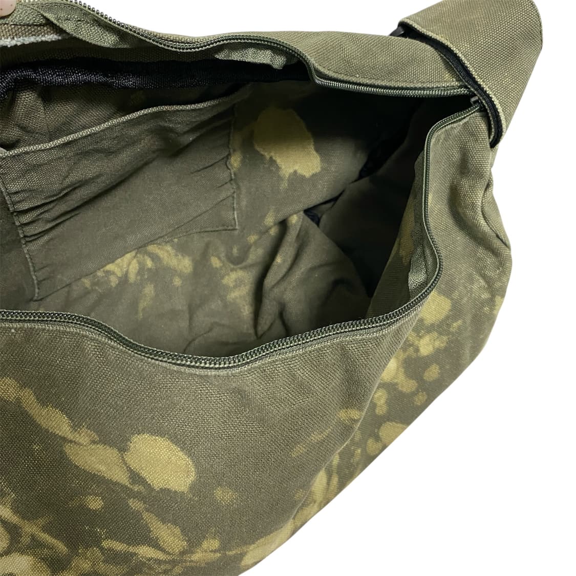 타이다이 프린팅 워싱 카키 크로스백 상품이미지7