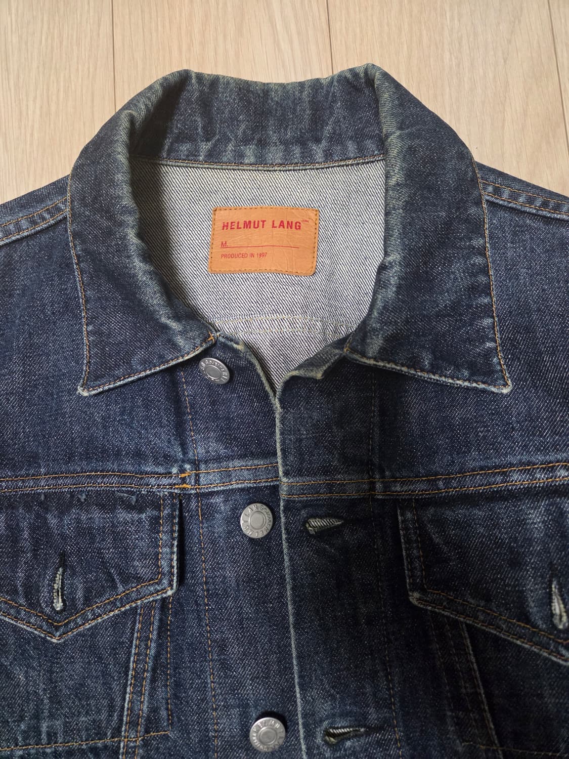 헬무트랭 1997 트러커 재킷 상품이미지2