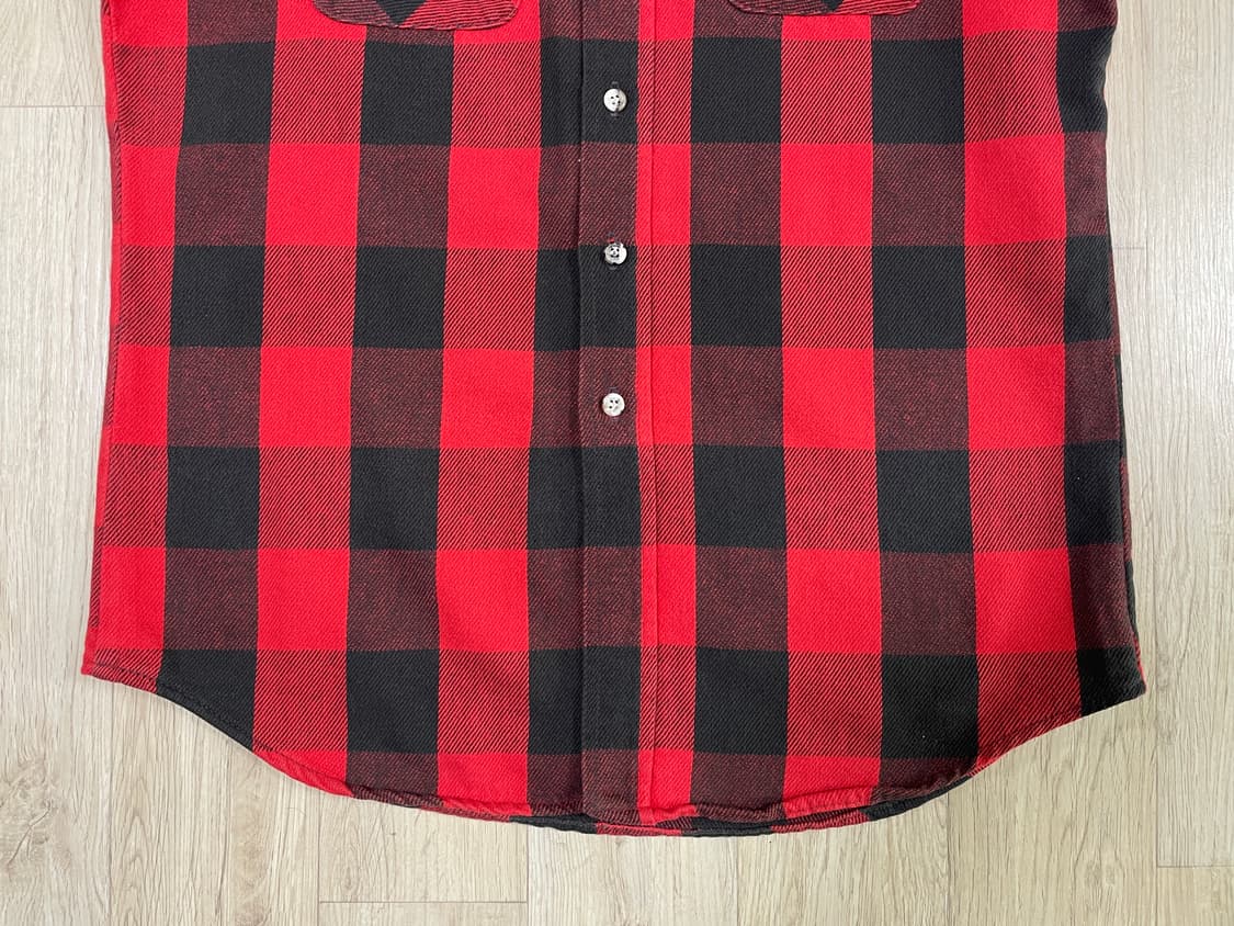 105) 70's 파이브 브라더 럼버잭체크 플란넬셔츠(RRL&LVC&폴로 상품이미지5