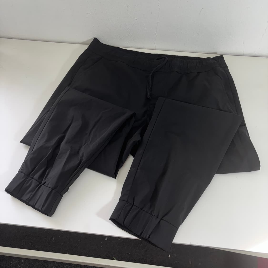 L-XL NBA 블랙 골든스테이트 나일론 조거팬츠 상품이미지3