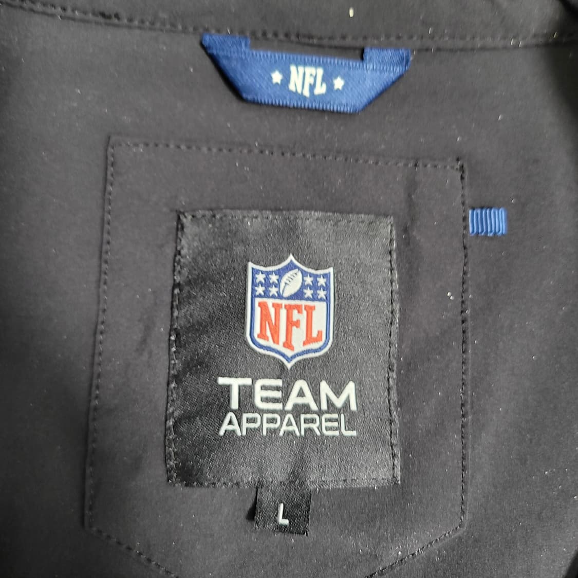 NFL 암패치 블랙 바람막이 상품이미지2