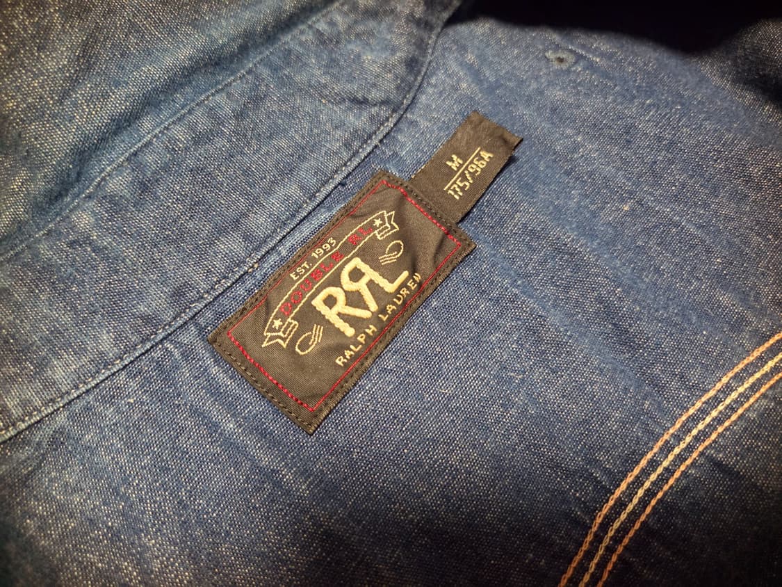 RRL 더블알엘 데님 셔츠 M 상품이미지4
