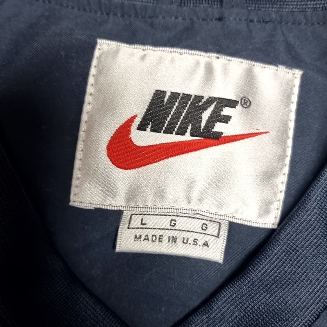 80-90s 나이키 NFL 패트리어츠 바람막이 네이비(라지) 상품이미지3