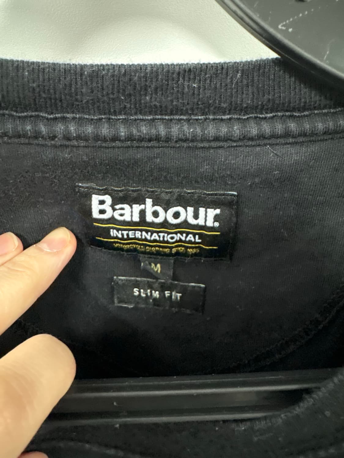 바버 인터네셔널 빅로고 반팔 티셔츠 상품이미지5