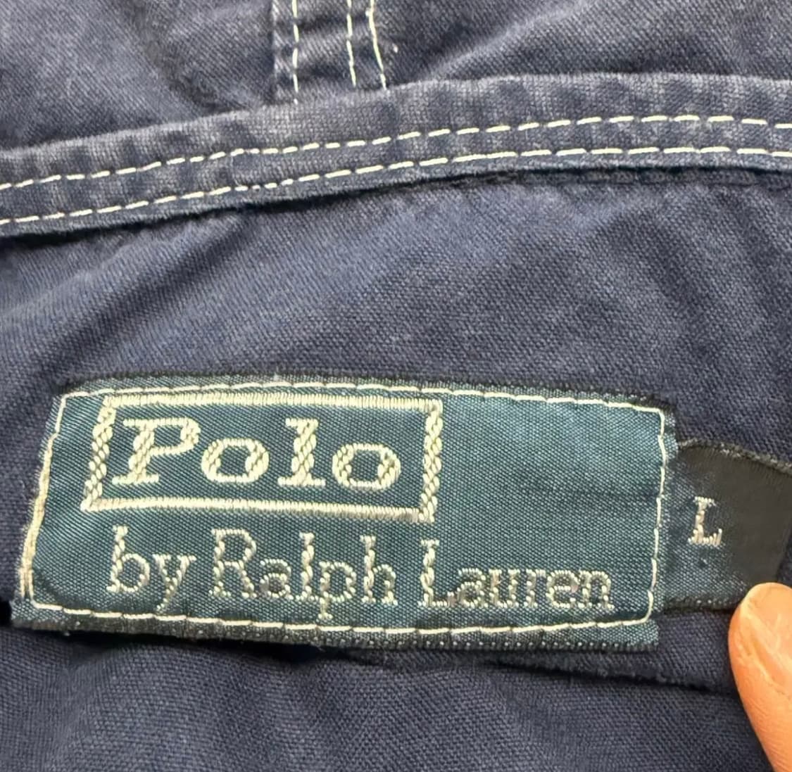 [정품/L] 00s 폴로 랄프로렌 빅포니 네이비 후드자켓 상품이미지3