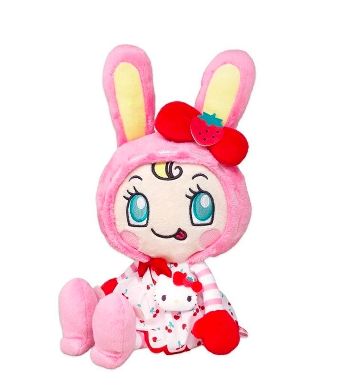 산리오 x 메조피아노 헬로키티 콜라보 시리즈 누이구루미 장식인형 베리에짱 상품이미지1