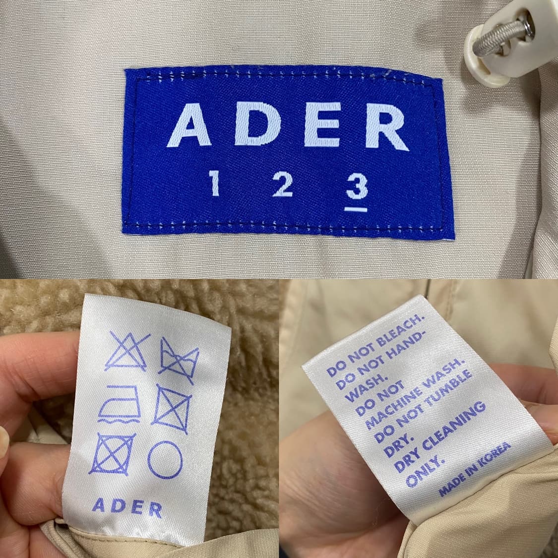 아더에러 리버시블 후드 후리스 자켓 상품이미지9