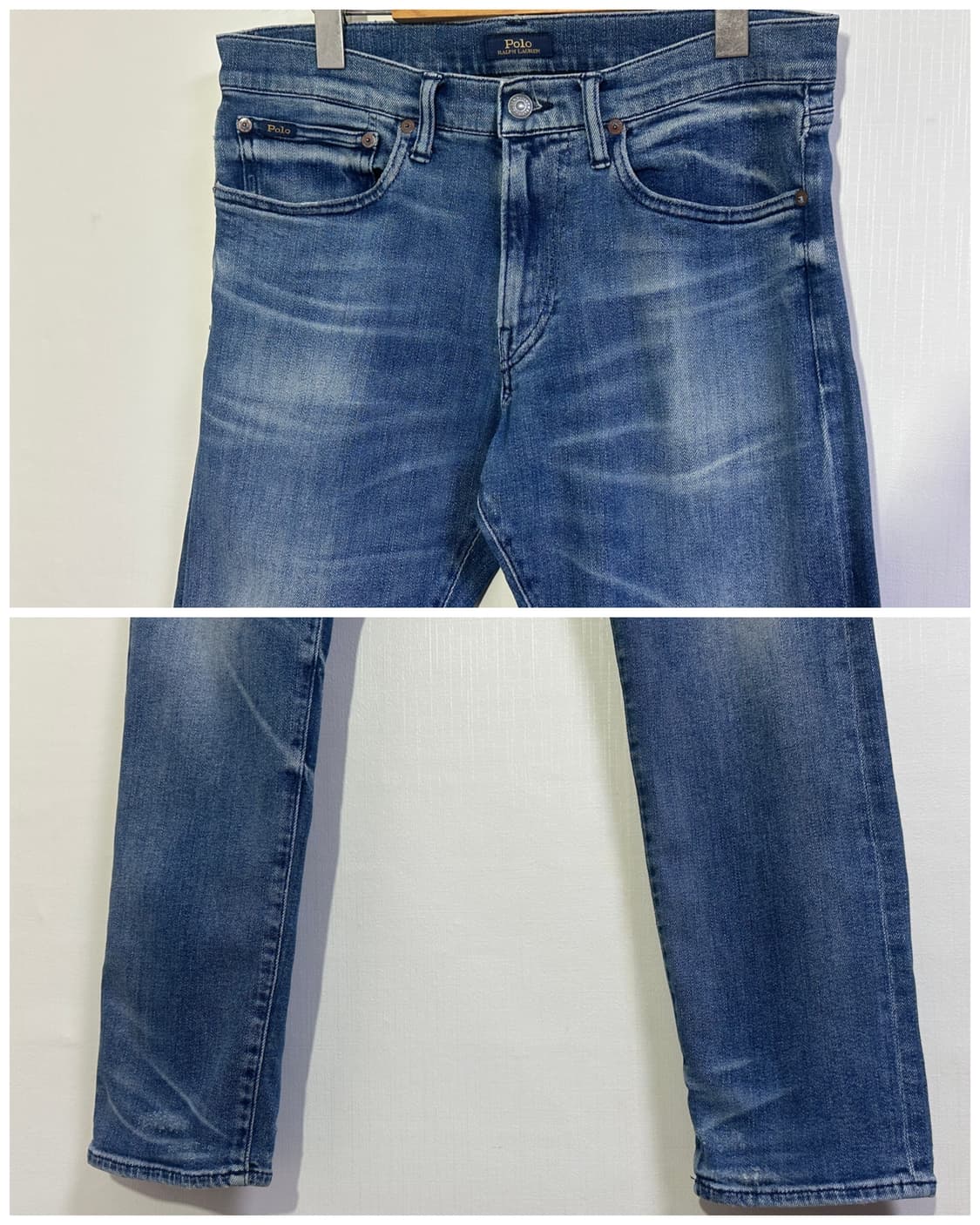 폴로랄프로렌 백가죽패치 청바지 스트레치슬림핏 31 상품이미지2