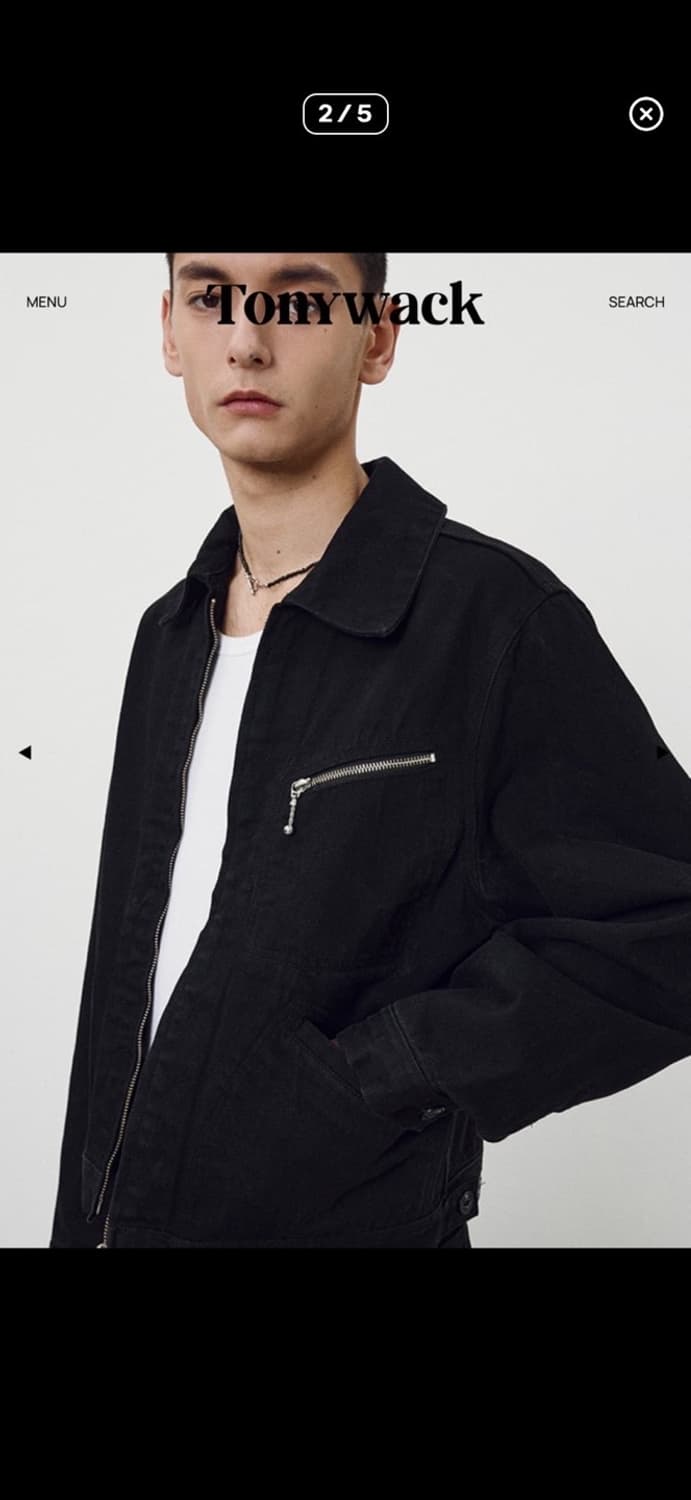 [*새상품]토니웩 워크 데님 자켓  Xl 상품이미지1