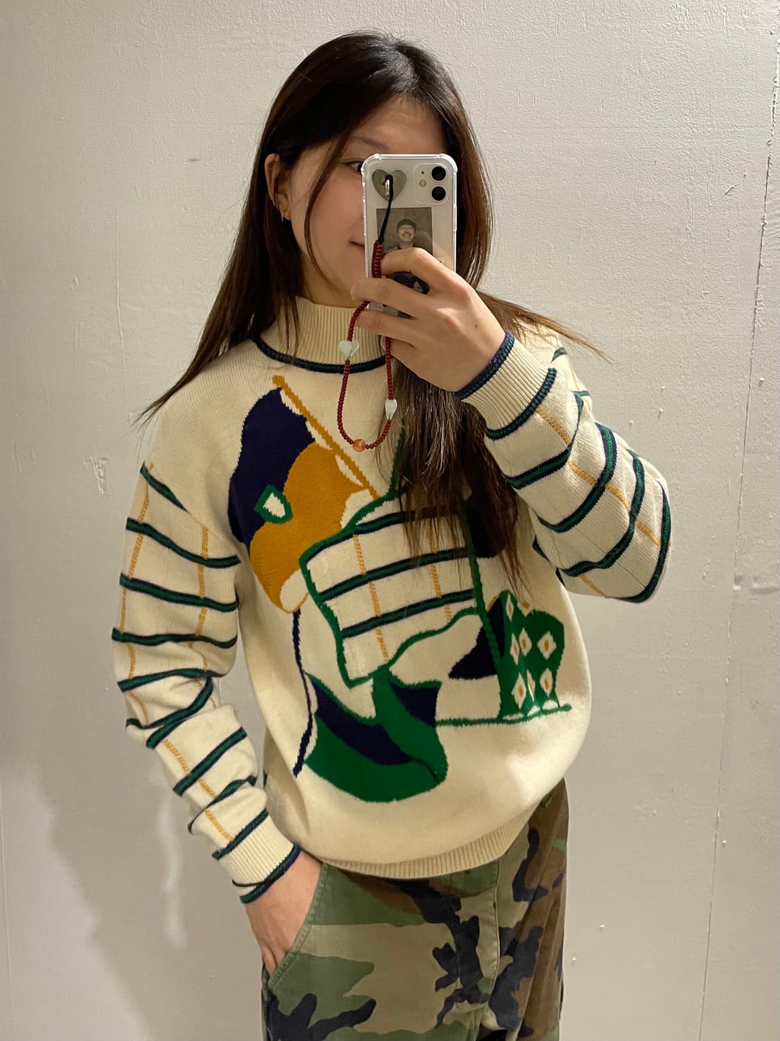 크리스찬 디올 목넥 니트 상품이미지2