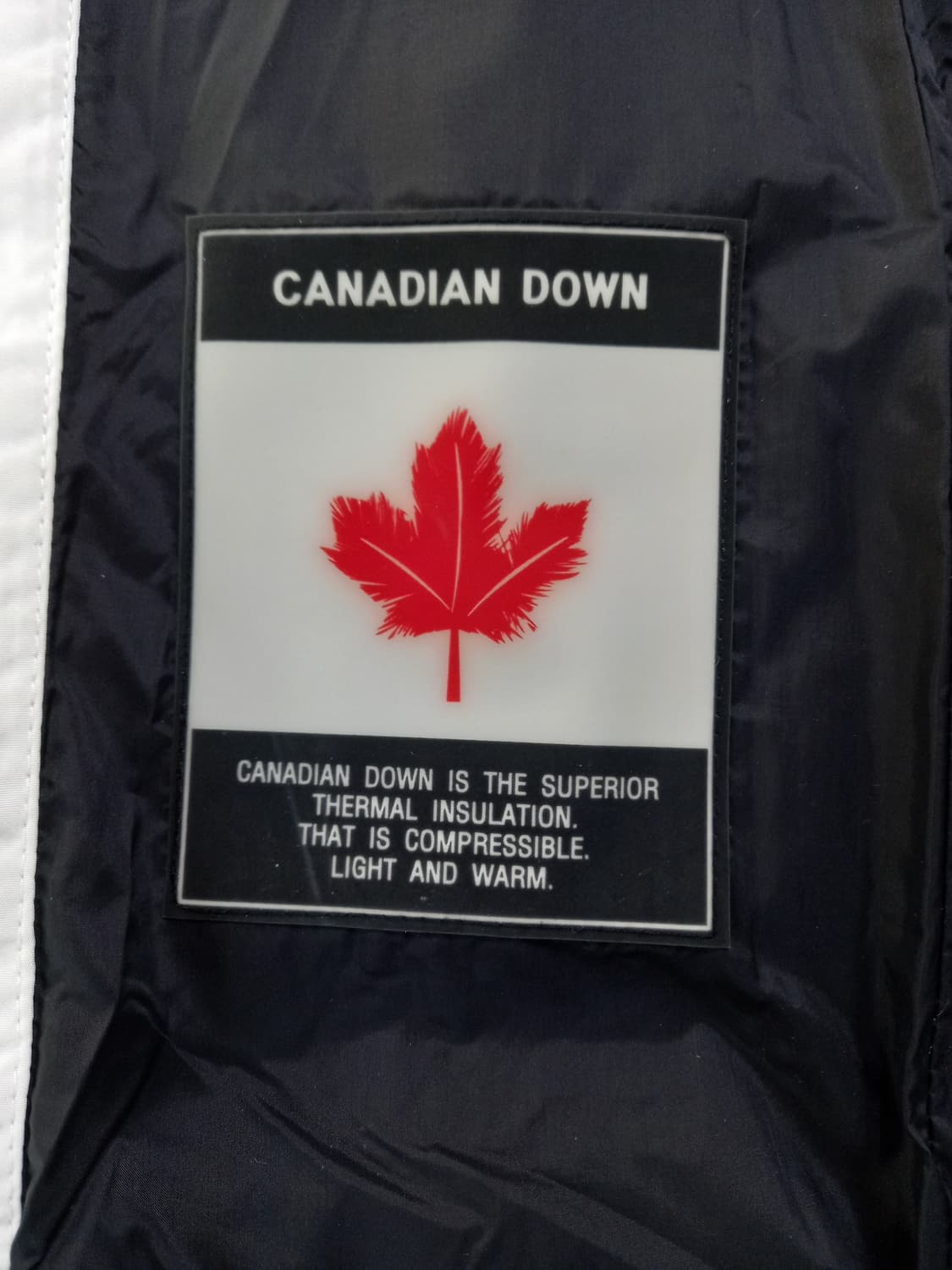 M95 BLACKYAK 덕다운 라쿤퍼 롱패딩 화이트 M-979 상품이미지7