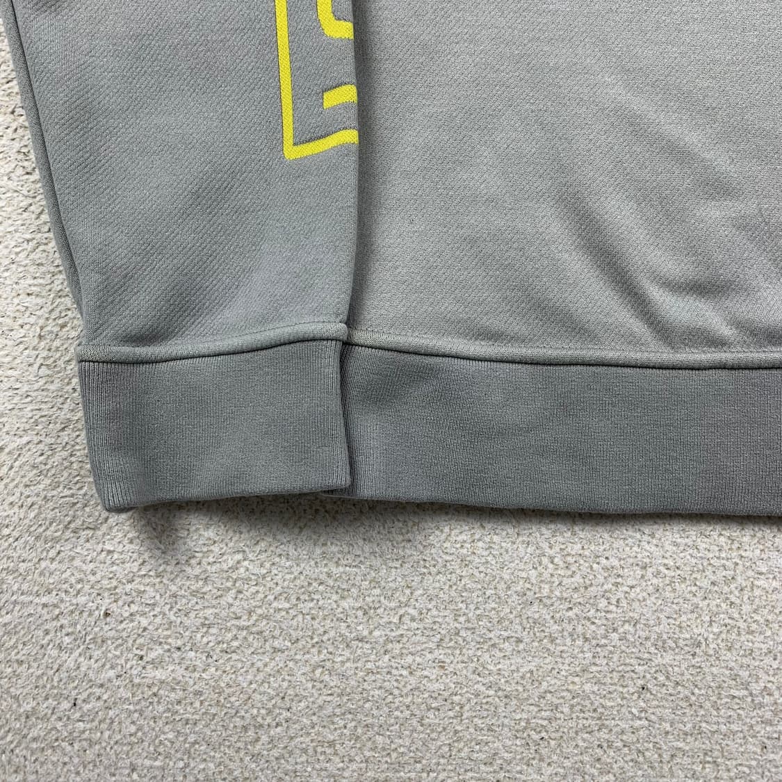 19SS 루이비통 그래비티 자카드 하프집업 맨투맨 그레이 상품이미지6