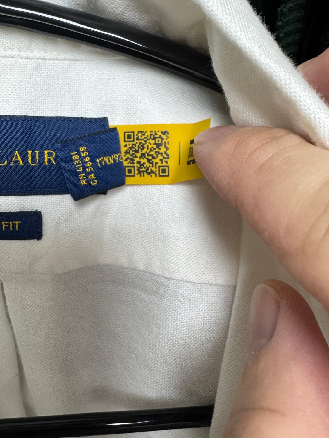 폴로랄프로렌 화이트 셔츠 클래식핏 s 상품이미지7