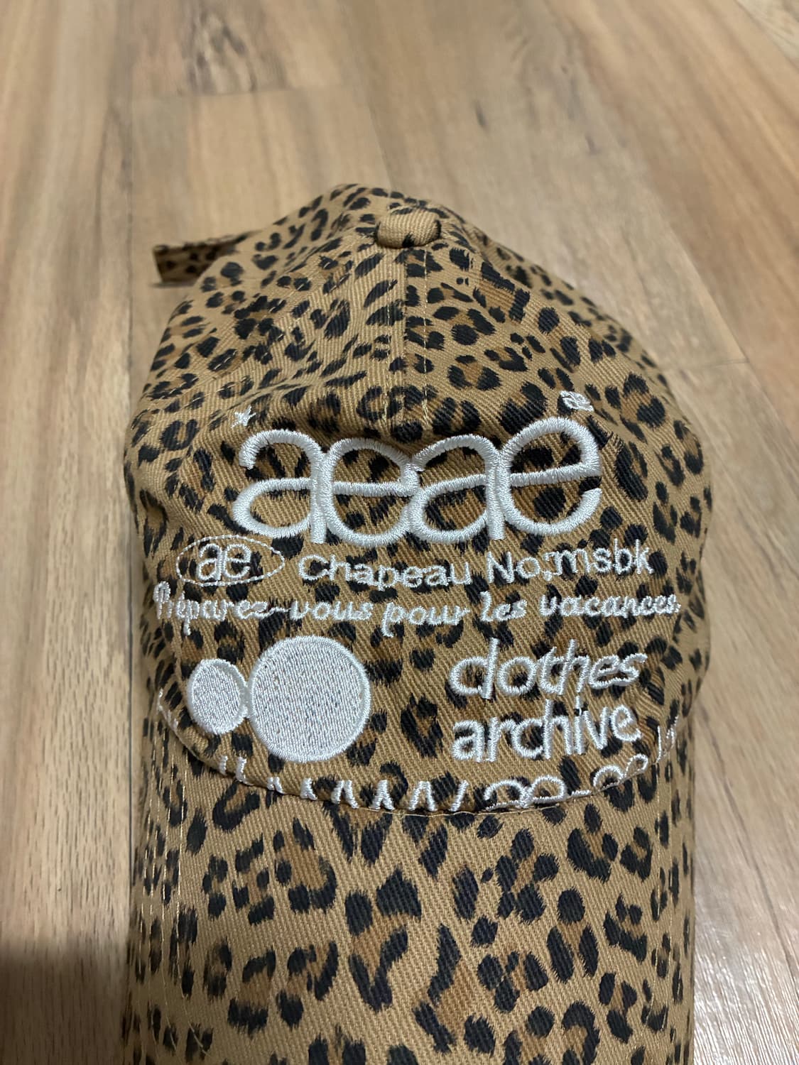 [새상품] aeae 에이이에이이 호피 모자 상품이미지2