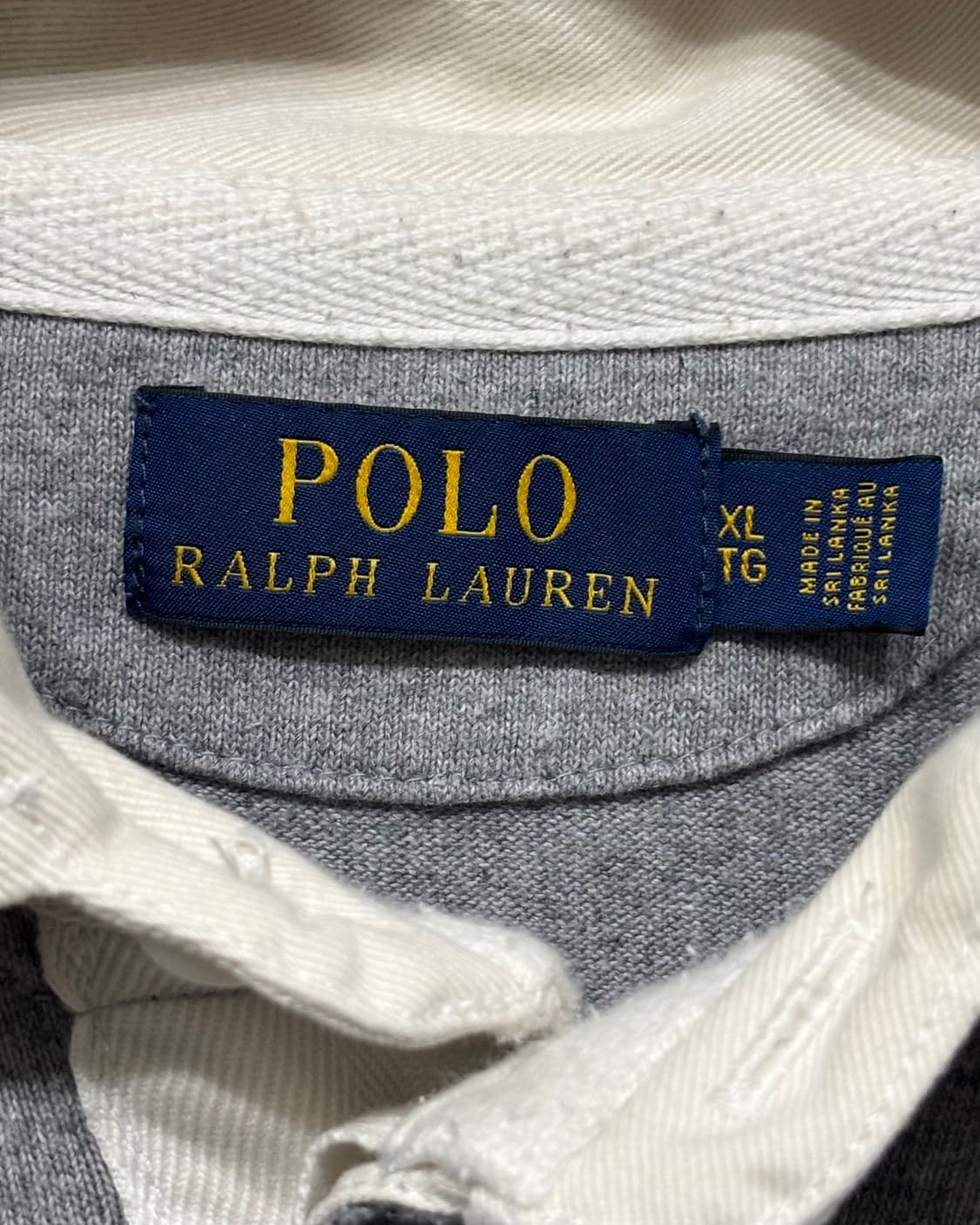 Polo 폴로 랄프로렌 신형 그레이컬러 럭비 셔츠   상품이미지3