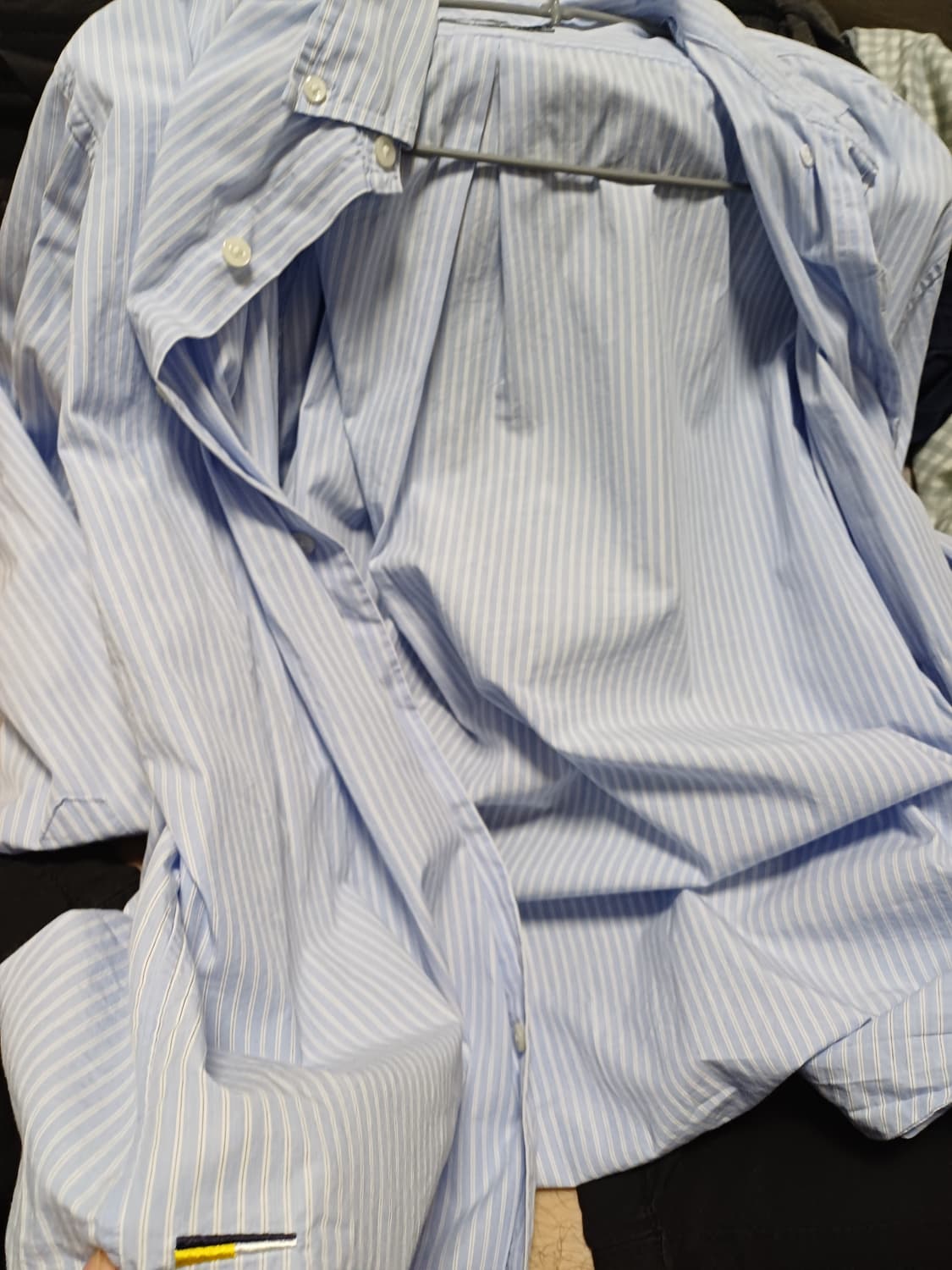 노티카재팬 레귤러 bd 스트라이프 셔츠 L 상품이미지3