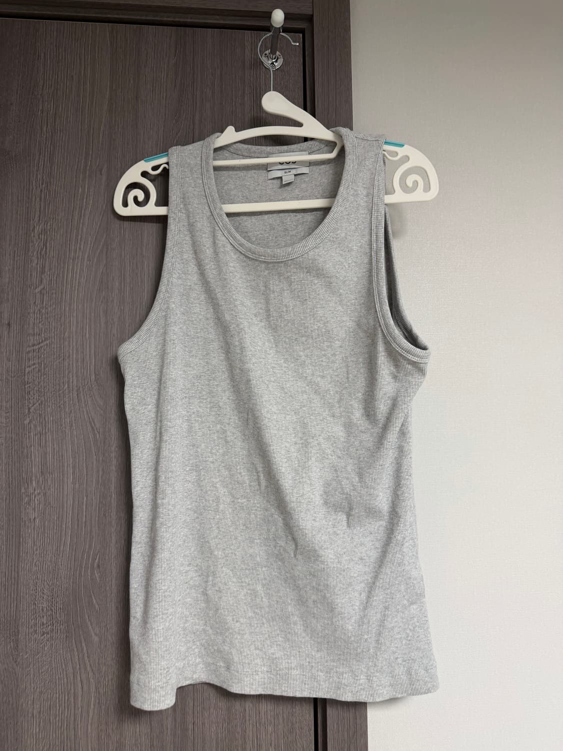 cos 슬리브리스 나시 L (100-105) 회색 멜란지 상품이미지1