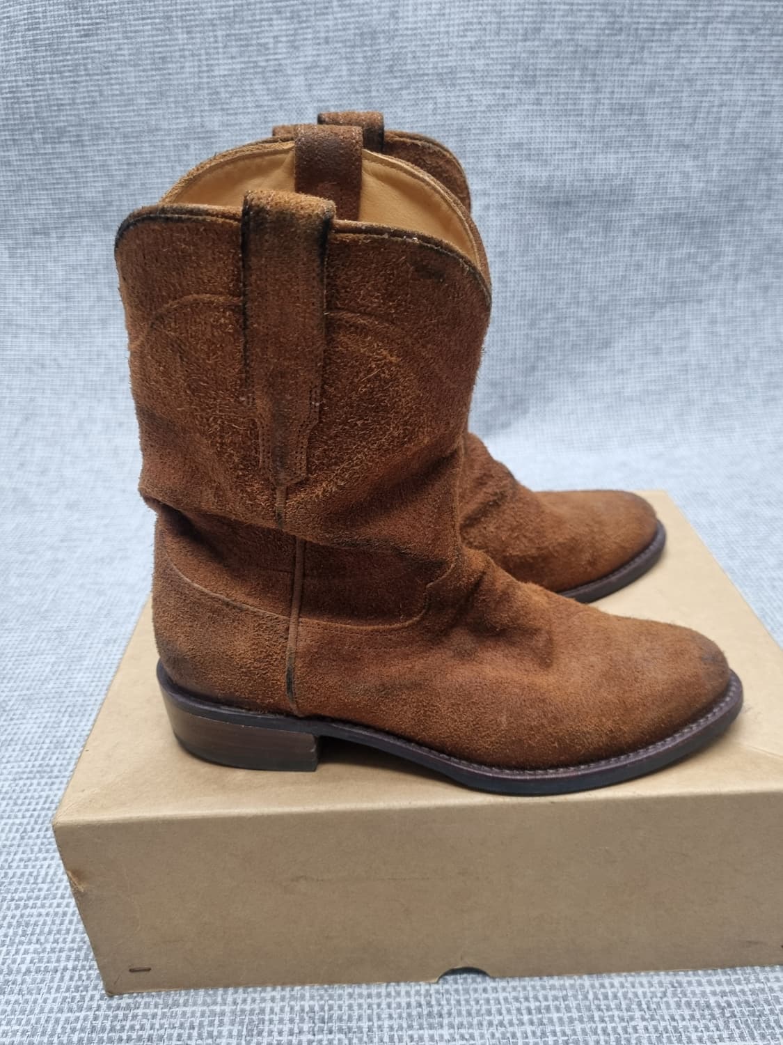 테코바스(Tecovas) 'The Earl' 러프아웃  웨스턴 부츠 상품이미지3