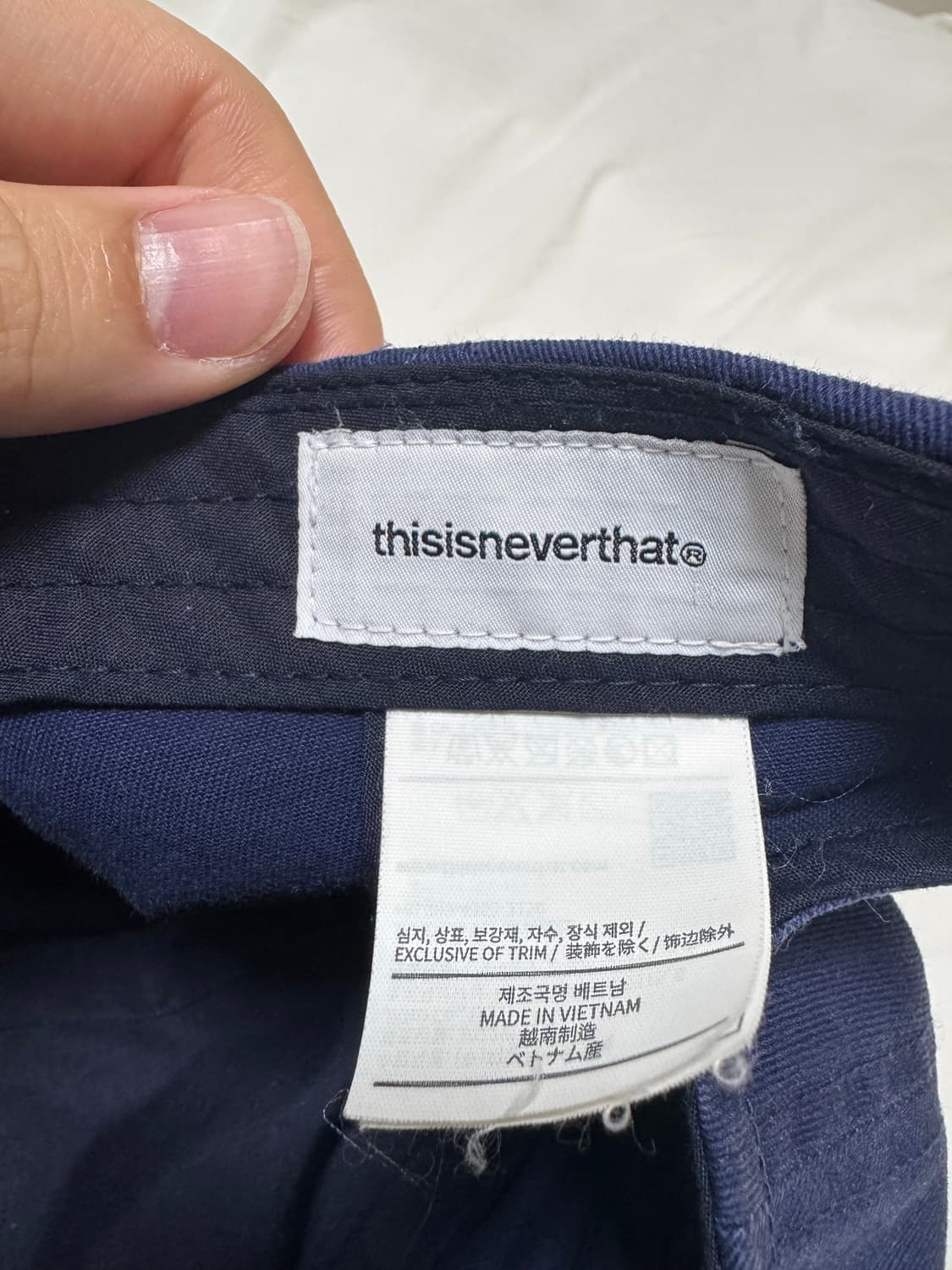 디스이즈네버댓 볼캡 상품이미지3