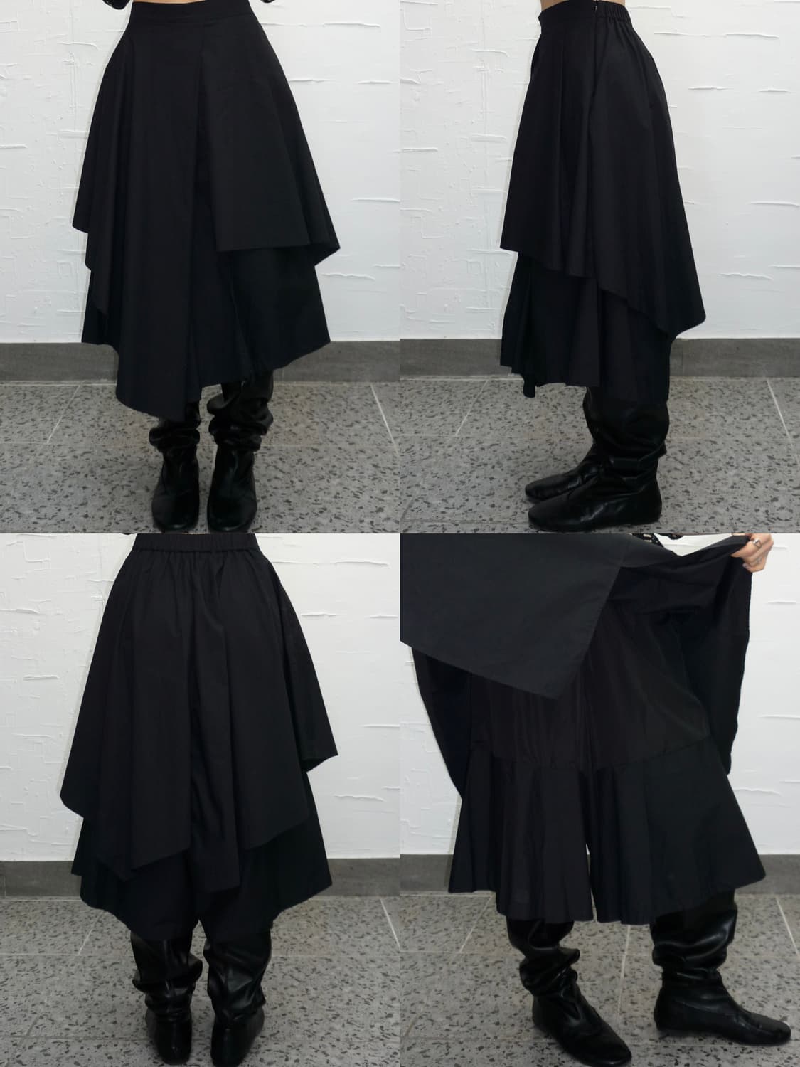 shadow layer skirt pants 상품이미지3