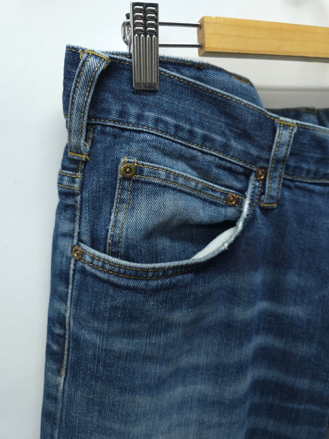 ​Lee 리 컴포트핏 중청 데님 팬츠 (32사이즈) 상품이미지4