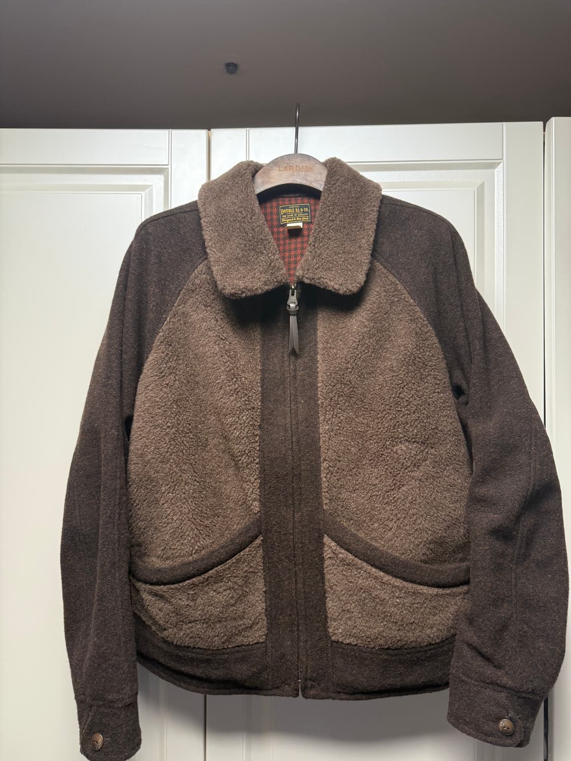 RRL 그리즐리 플리스 L사이즈 상품이미지1