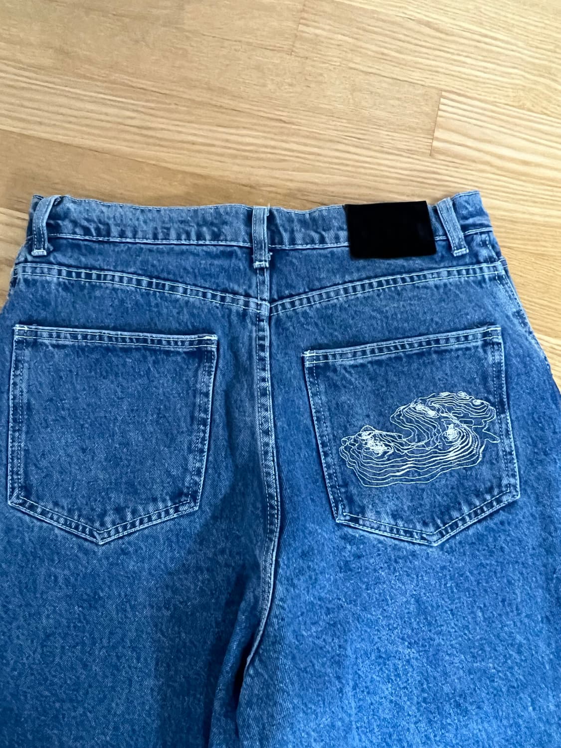 스웨이드 suad 컨투어 포켓 데님 블루 M 상품이미지7