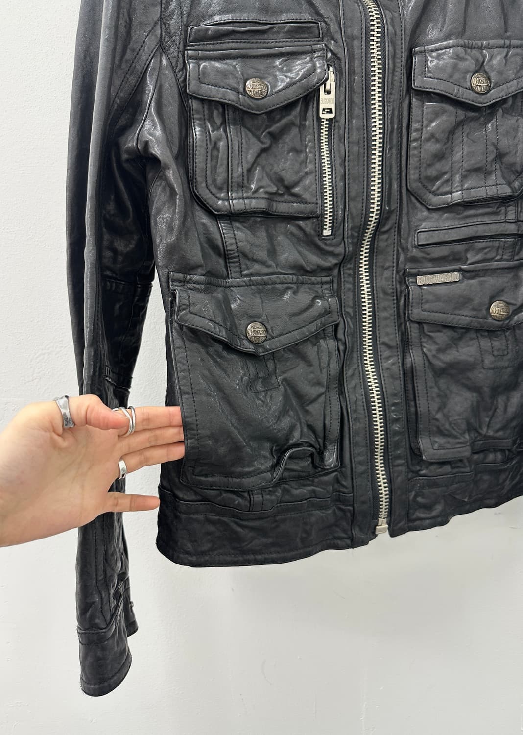 Buckaroo chrome tanning sheep leather ja 상품이미지8