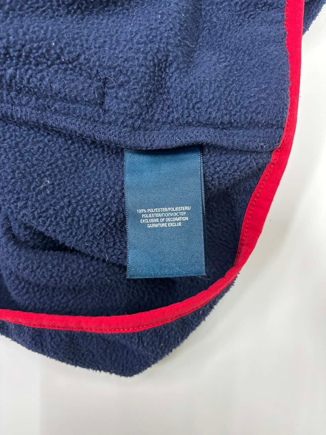 폴로 랄프로렌 네이비 플리스 자켓 쉐르파 져지 집업(L) 상품이미지5