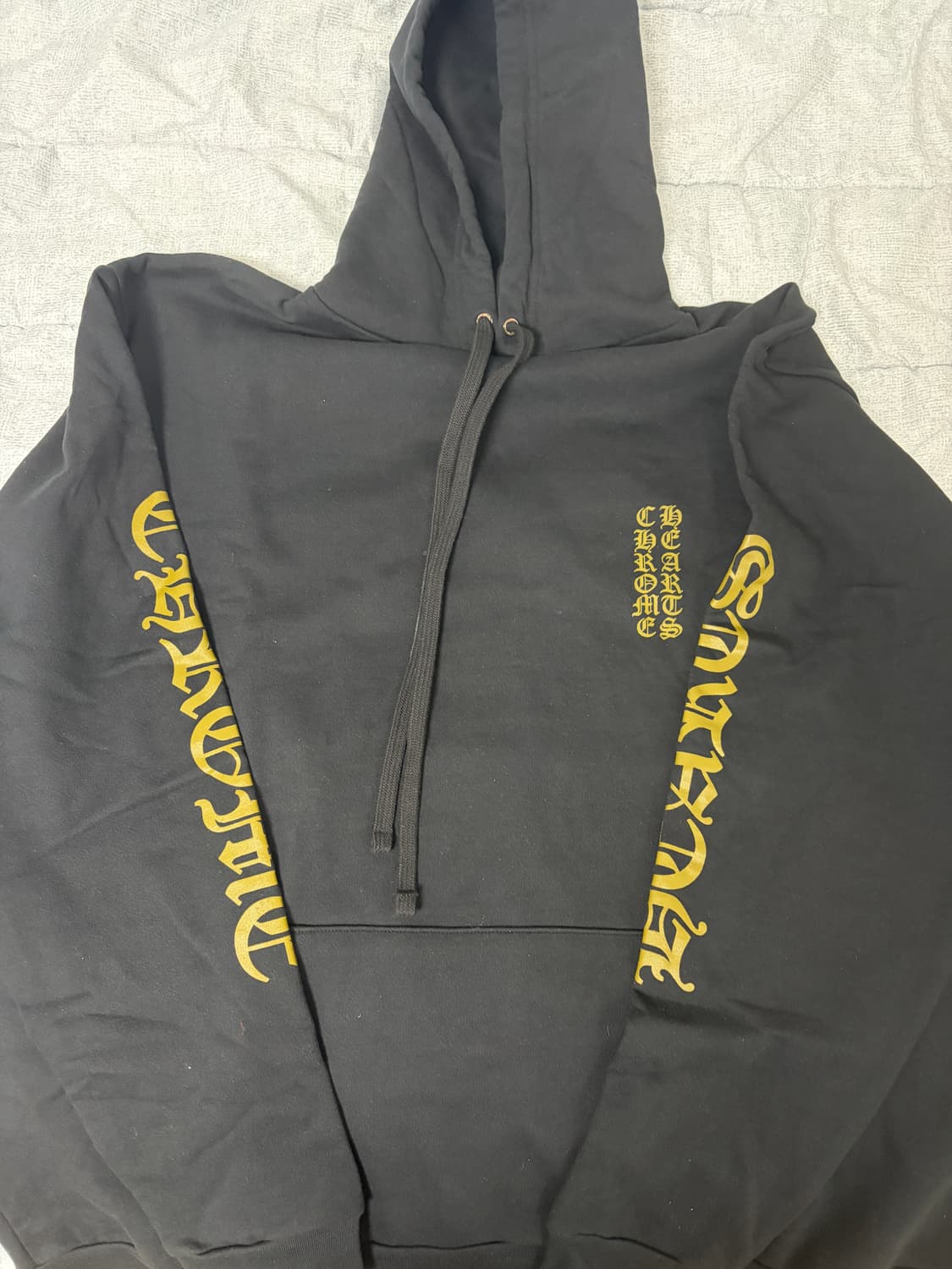 [XXL] 크롬하츠 버티컬 로고 후드 상품이미지1