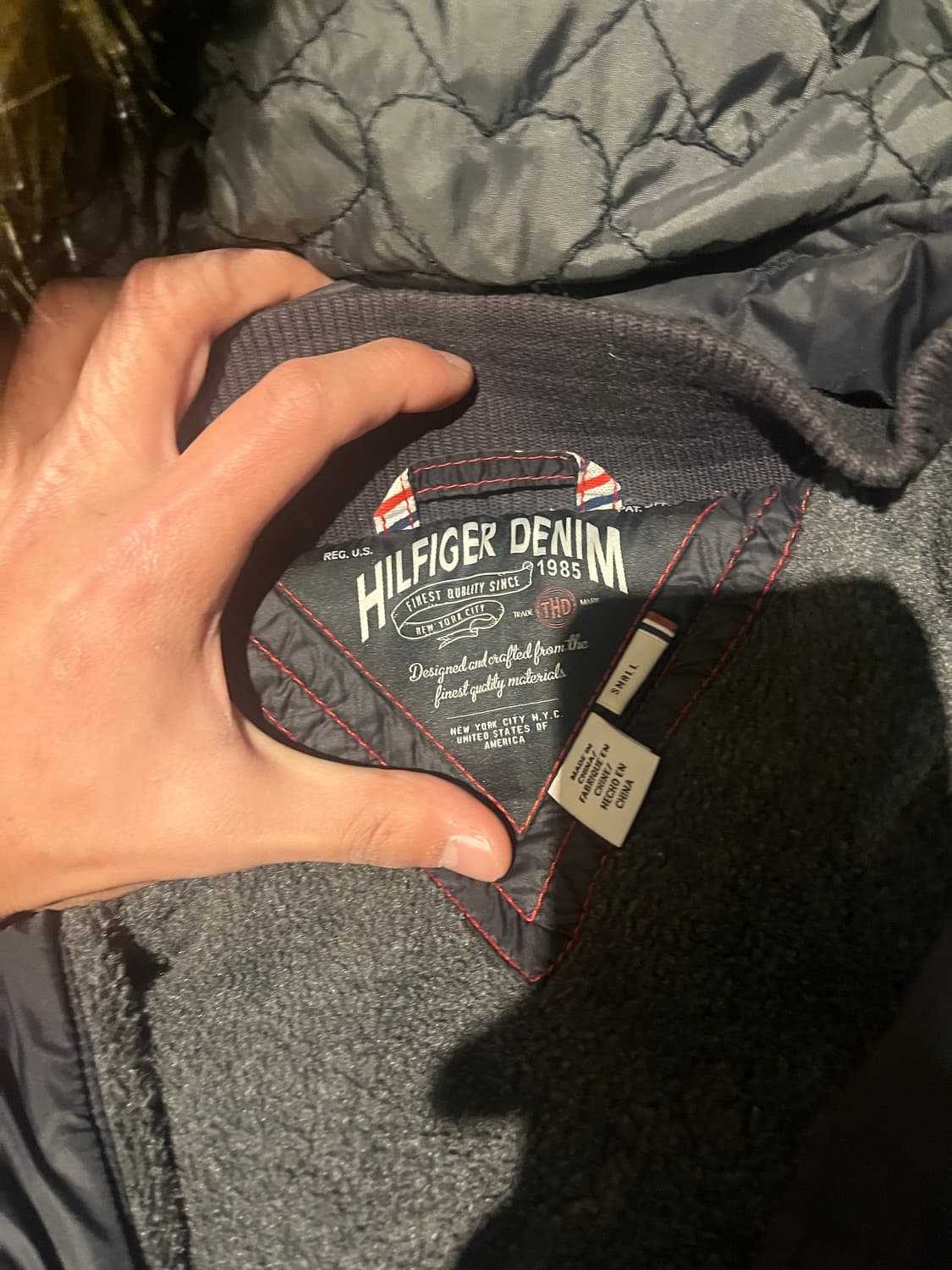 타미힐피거 퍼 숏패딩 상품이미지4