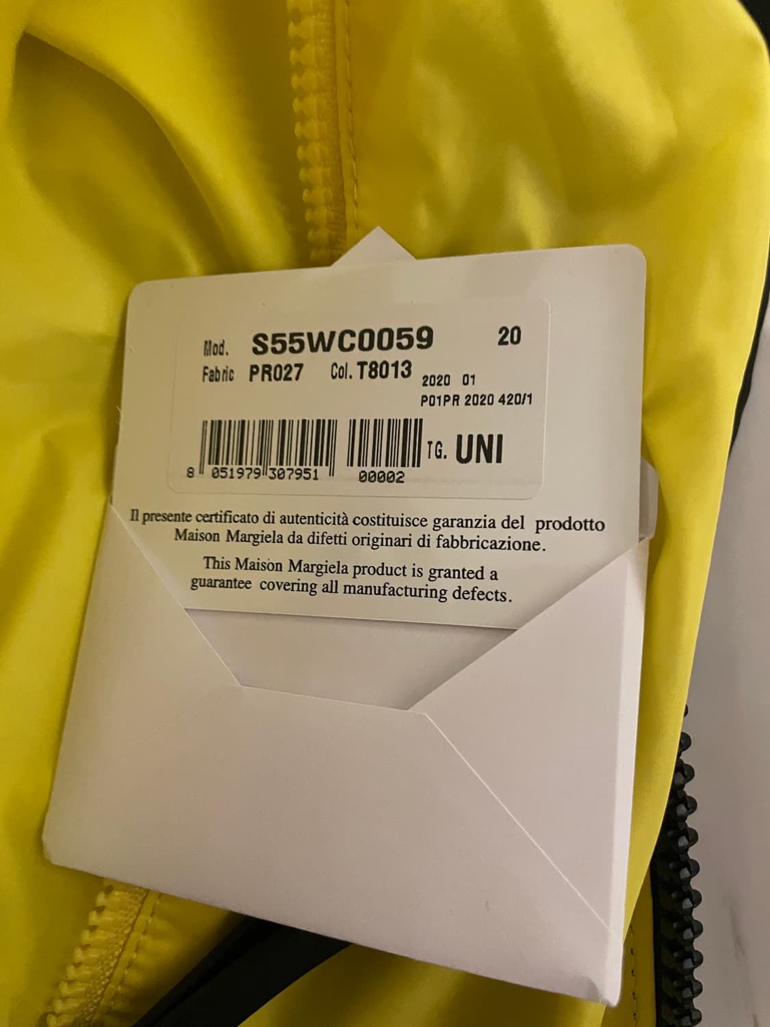 마르지엘라 2way 나일론 세일러백 상품이미지5