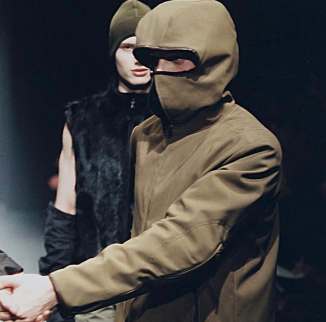 [XL] AW1999 프라다 스포츠 바라클라바 플리스 집업 상품이미지1