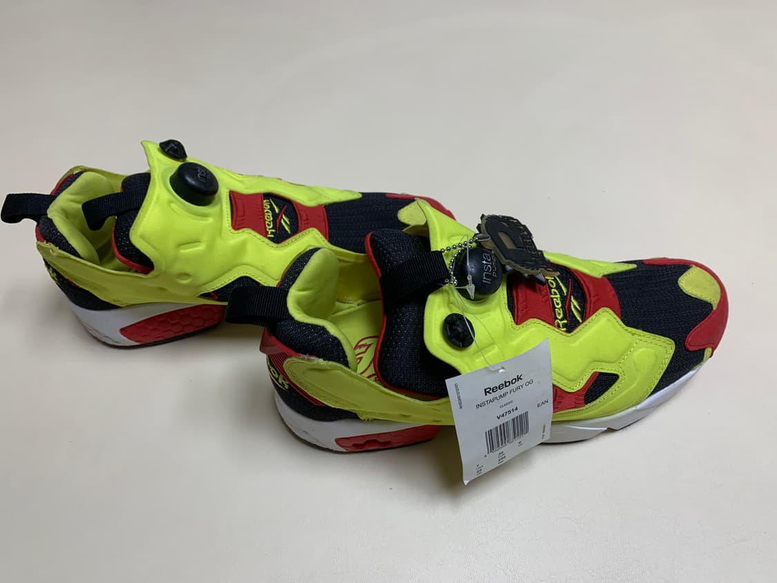 리복 인스타펌프 퓨리 OG 시트론 250 새상품 상품이미지3