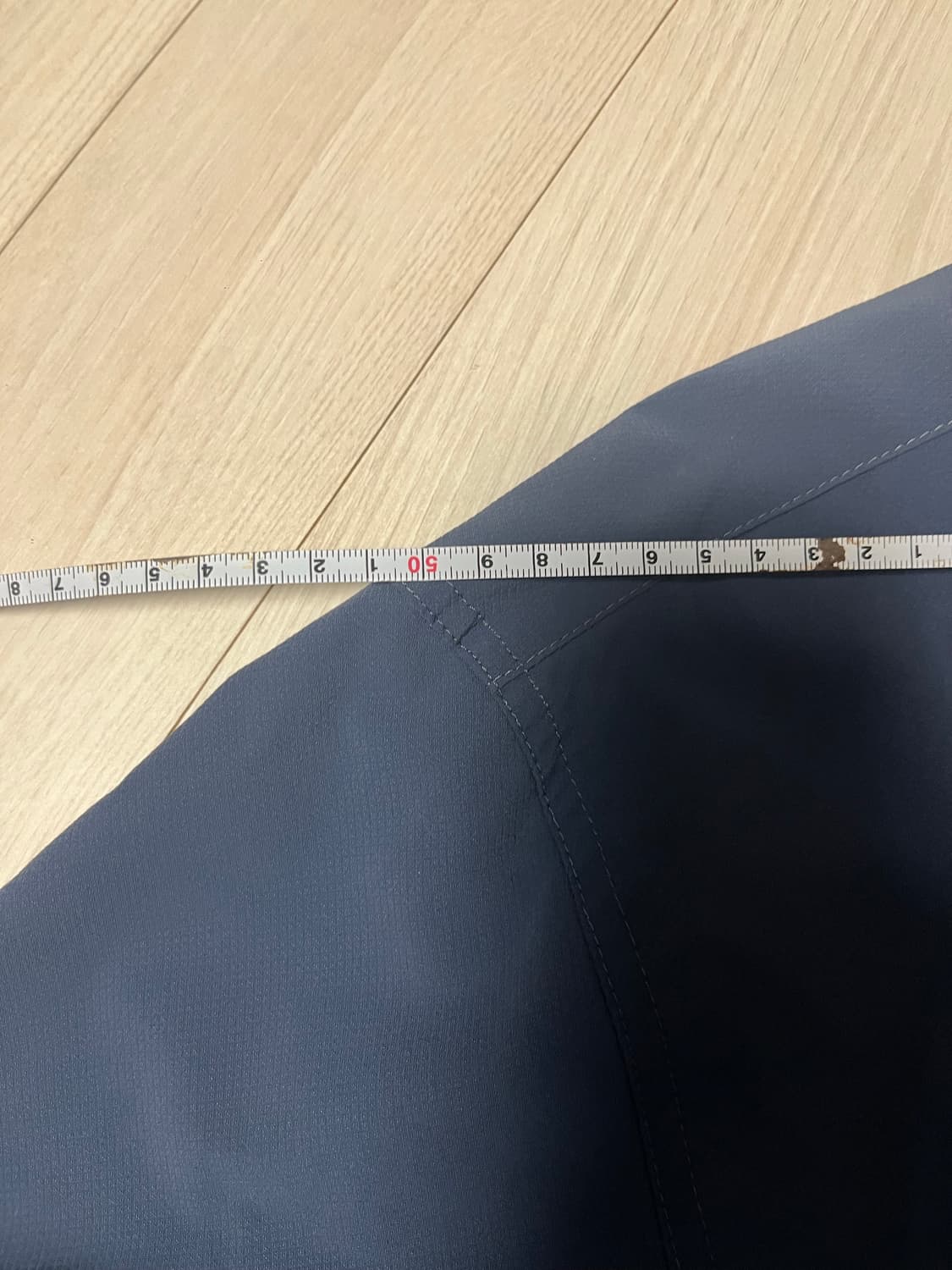 아식스 투톤 블루 우븐 바람막이 자켓 105 상품이미지6