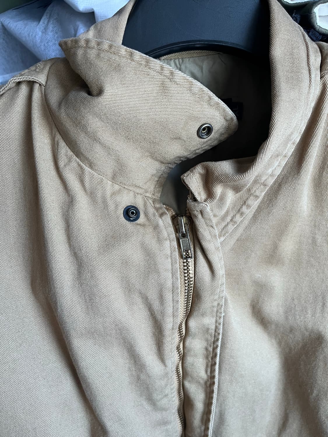 80s usa 폴로 a-2 봄버 자켓 상품이미지4