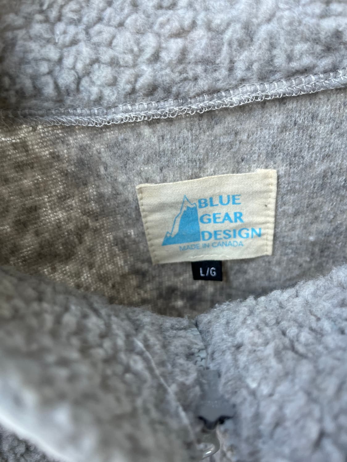 BLUE GEAR fleece jacket (made in CANADA) 상품이미지7