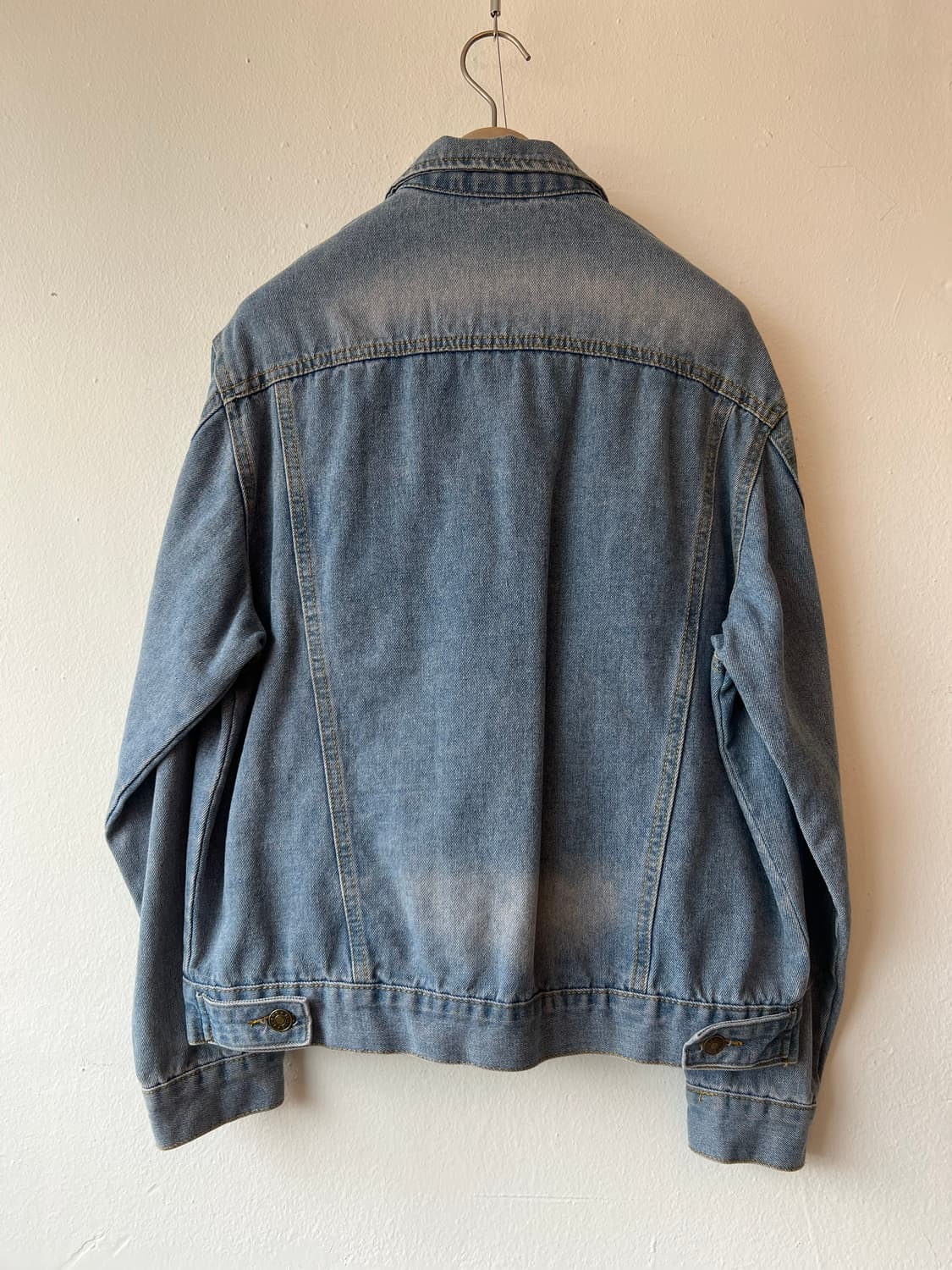 코카콜라콜라보 일반커스텀 남여공용 중청데님자켓  상품이미지3