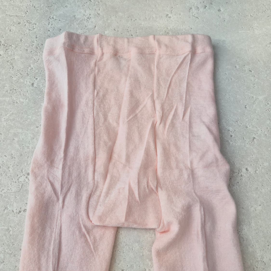 따뜻한 파스텔 핑크 면 타이즈 팬티스타킹 상품이미지3