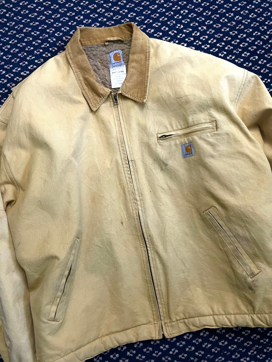 Carhartt Detroit Jacket Rare Heavy Pile 상품이미지5