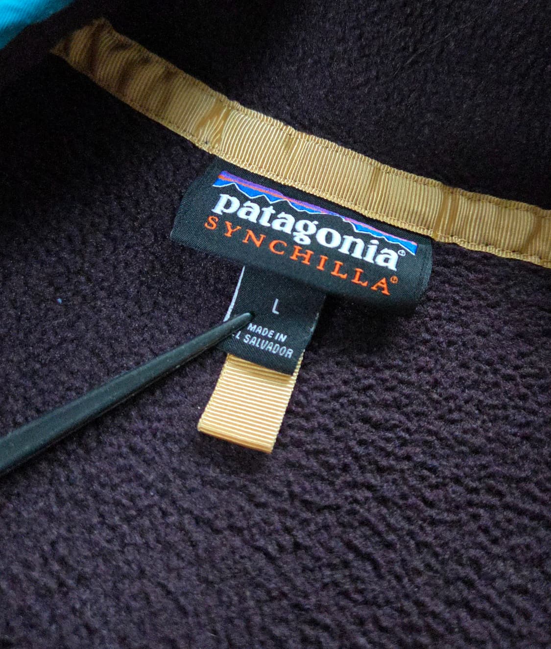 (L)파타고니아 옵시디언플럼 신칠라 플리스 상품이미지4