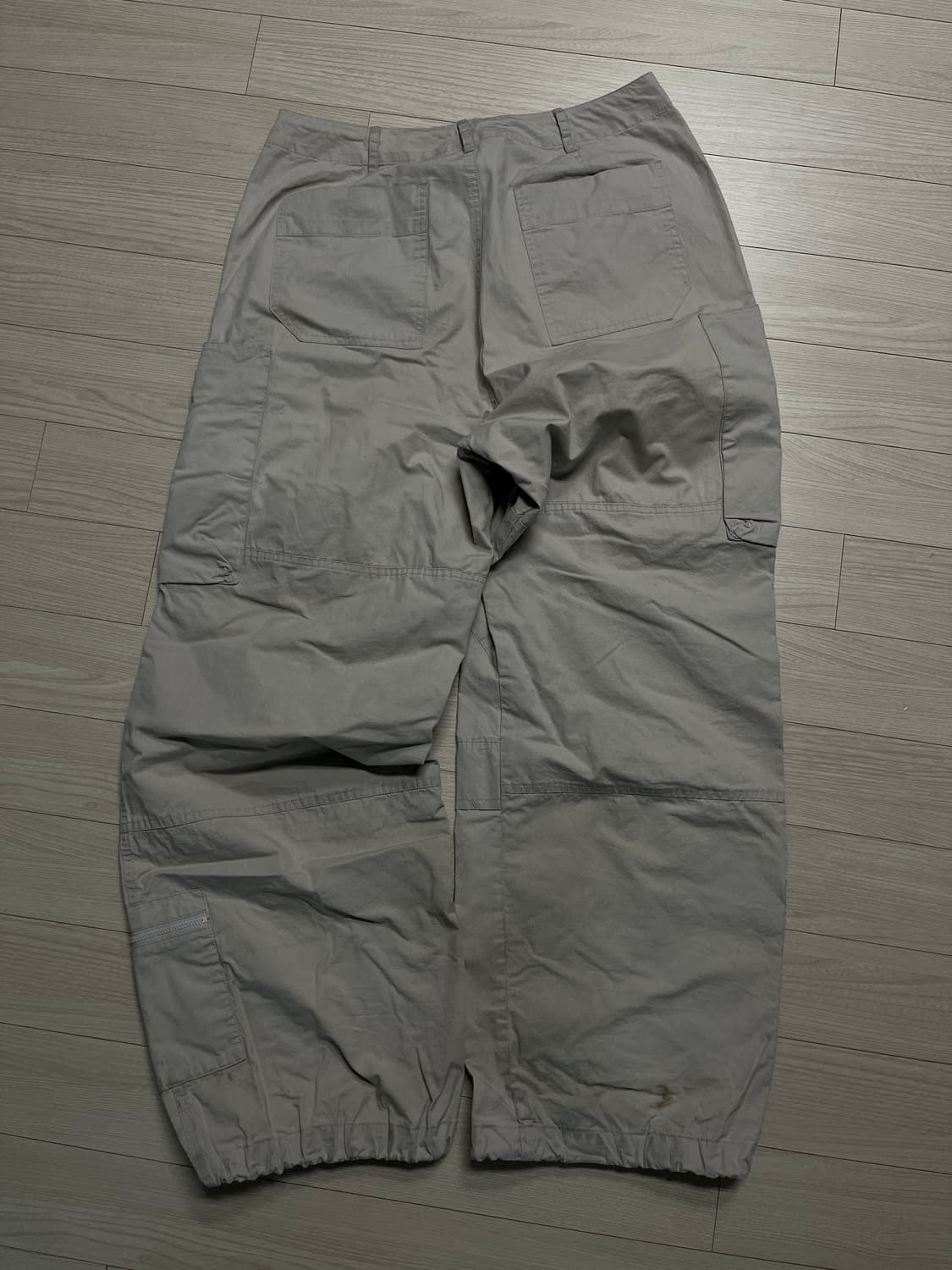 [3]해칭룸 집 카고 팬츠 라이트그레이 상품이미지4