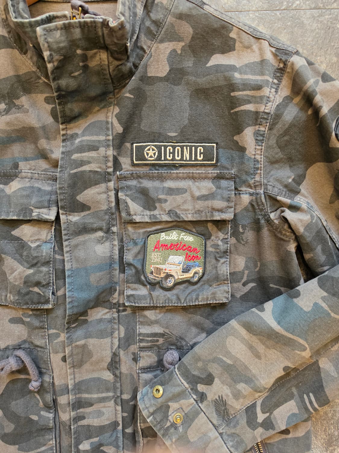 Jeep 카모 야상 자켓입니다 - 90사이즈 상품이미지2