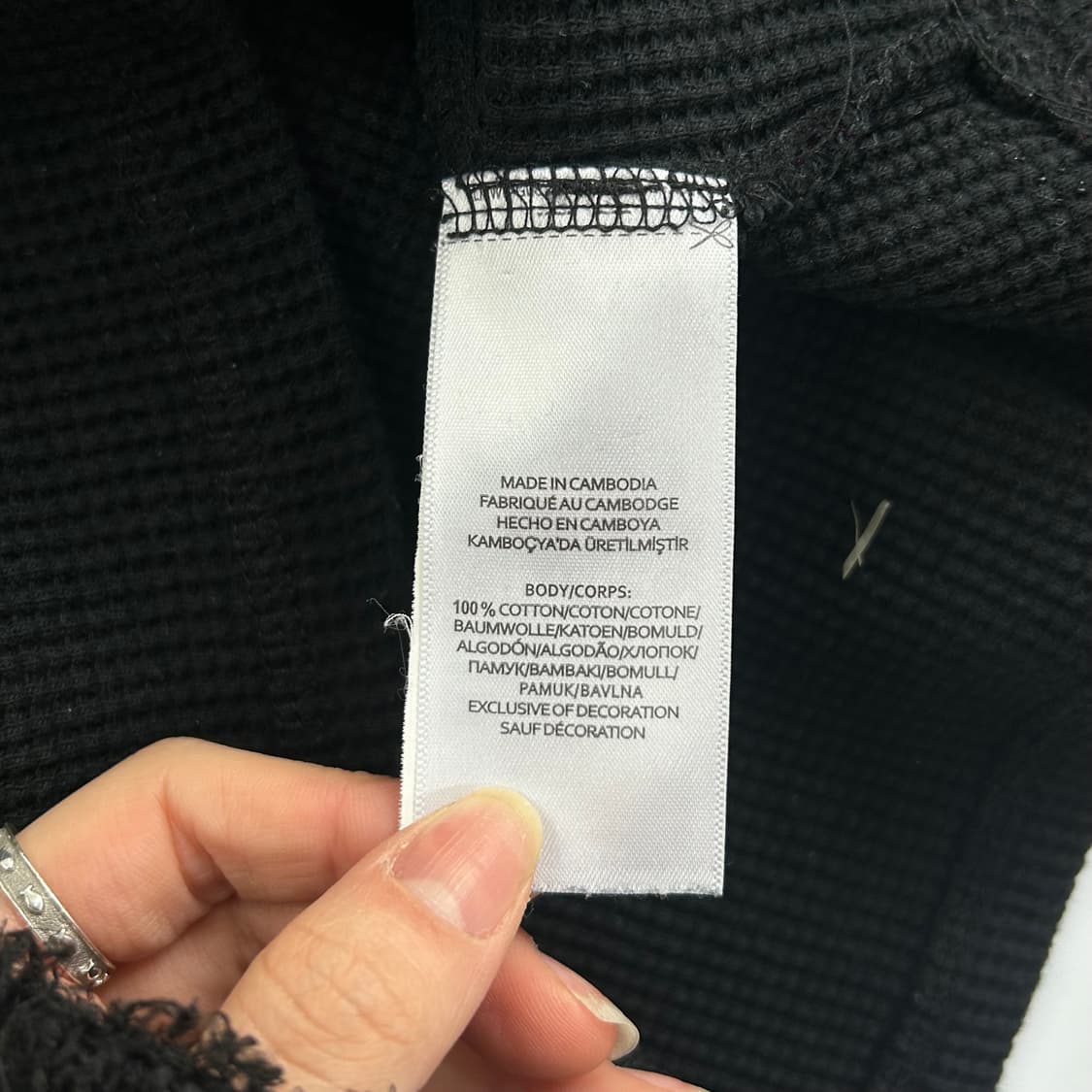 Polo 폴로 레드포니 블랙 와플 니트 상품이미지6