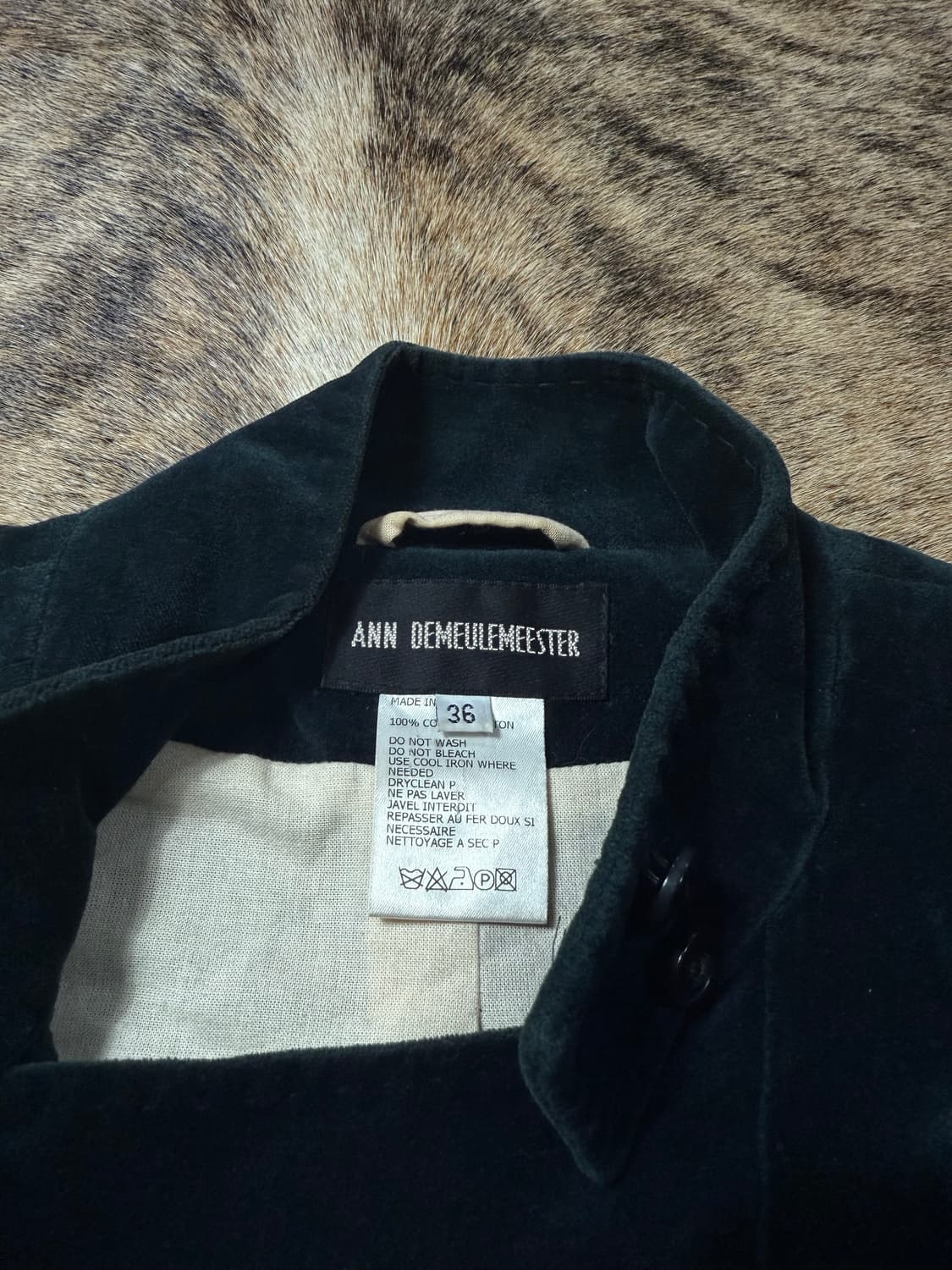 Ann Demeulemeester 05FW Napoleon Jacket 상품이미지9