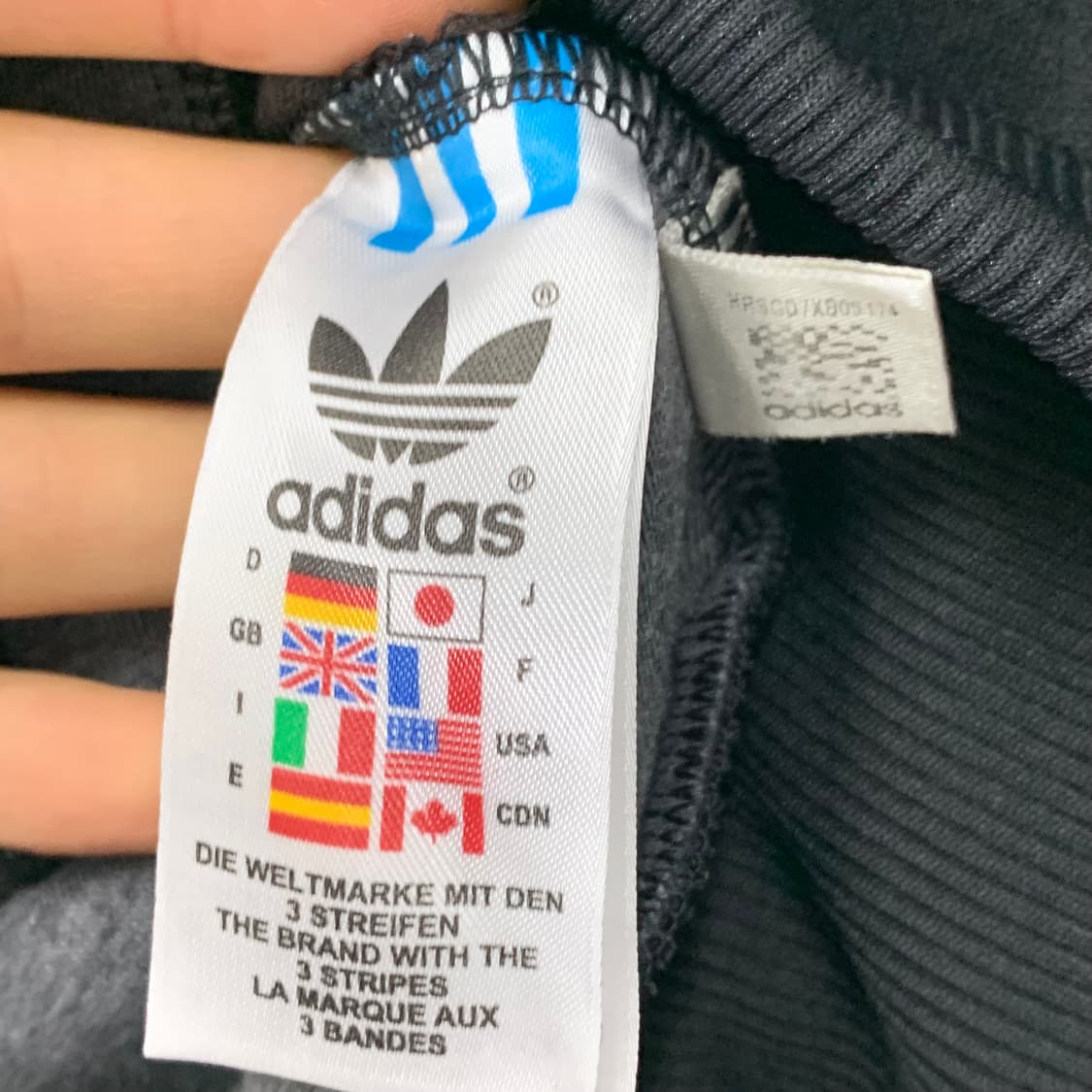 아디다스 후드 검금 파이어버드 트랙탑져지 상품이미지5