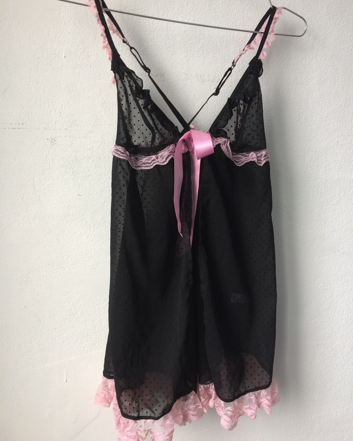 Ribbon frill slip sleeveless 상품이미지4