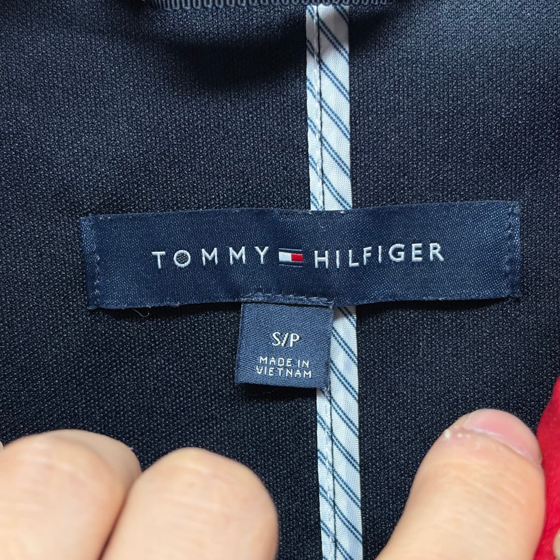 타미힐피거 컬러블록 트렌치 자켓 상품이미지6